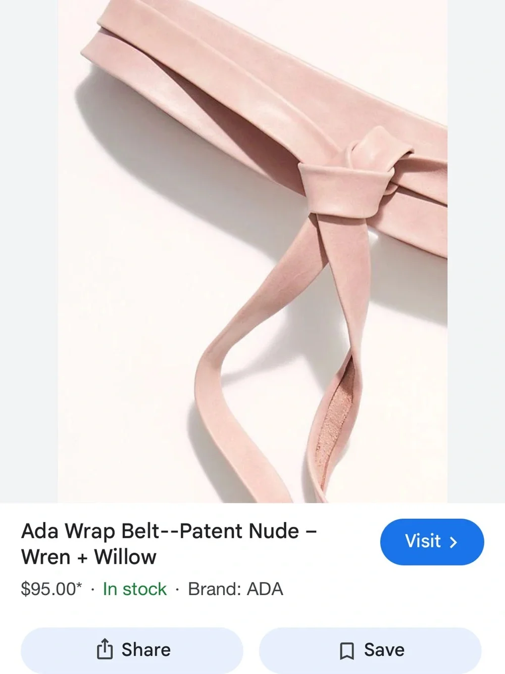 Ada leather wrap